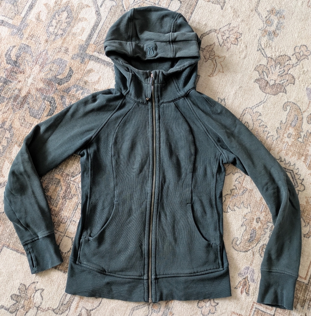 Lululemon Green Scuba Hoodie
